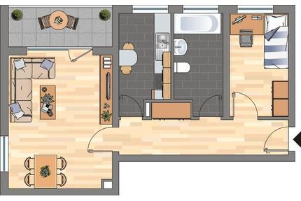 2- Zimmer Wohnung demnächst Frei- Mit Wohnberechtigungsschein - Haßloch