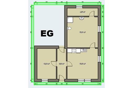 2-Zimmer Erdgeschosswohnung - 55 m2 - ab sofort frei - Kreuztal