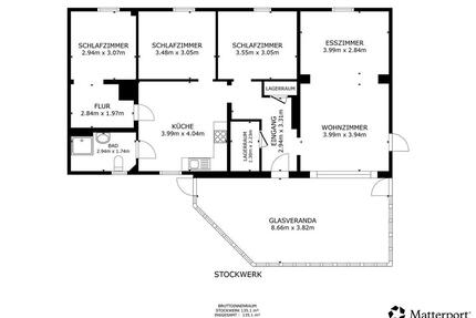 Frisch sanierte 4-Zimmer EG-Wohnung mit Garten & Veranda - Uelzen