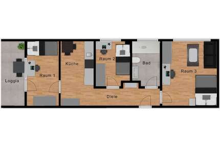 WG-Zimmer in München 860,00 € 16 m²