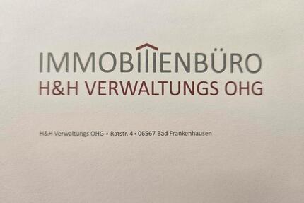 helle und zentrale 2 Zimmer Wohnung mit Balkon - Bad Frankenhausen/Kyffhäuser