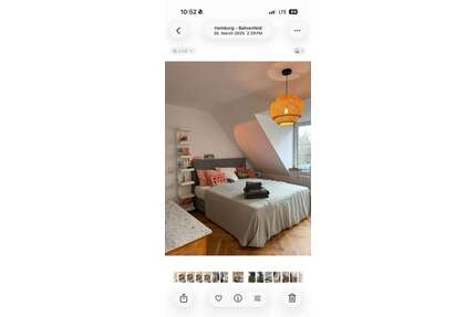 WG-Zimmer in Hamburg 1.000,00 € 21 m²