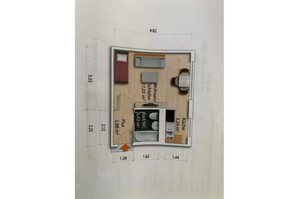 Einzimmerwohnung zu vermieten - 321,00&nbsp;EUR Kaltmiete, ca.&nbsp; 26,50&nbsp;m&sup2; in Dresden (PLZ: 01067)