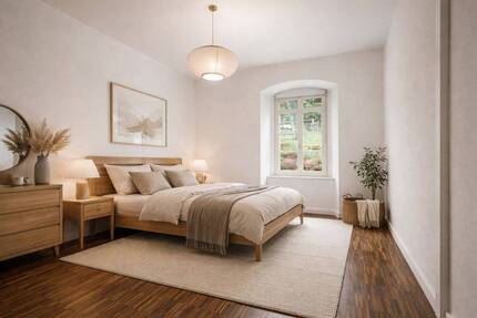 Hochwertige 3 Zimmer Wohnung mit Einbauküche und Gartenmitbenutzung - Schweinfurt Nordöstlicher Stadtteil