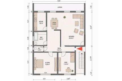 3,5 Zimmer Wohnung in Hanau Steinheim
