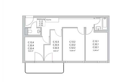WG-Zimmer in Berlin 720,00 € 12 m²