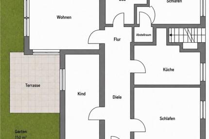 4-Zimmer Erdgeschosswohnung in Ashausen ca 100 m² Privat - Winsen (Luhe)