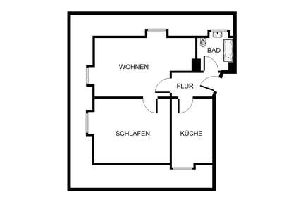 Wohnung zum Mieten in Gelsenkirchen 299,00 € 39.12 m²