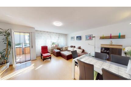 3 Zimmer Wohnung mit Garage und 2 Balkonen Stuttgart-Plieningen