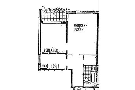 2 Zimmer Wohnung in Achim frisch renoviert, Magdeburger Viertel
