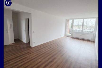 Frisch modernisiert mit neuem Boden: helle 3 Zimmer mit LoggiaBalkon und Wannenbad - Kleve