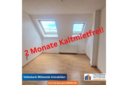 2 MONATE KALTMIETFREI! - gemütliche 3-Zimmer-Dachgeschoßwohnung-nahe Sachsenallee - Chemnitz