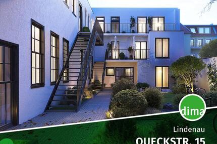 ERSTBEZUG im Hinterhaus: 2RW inkl. Einbauküche, Design-Duschbad, Parkett, Fußbodenheizung u.v.m. - Leipzig Altwest