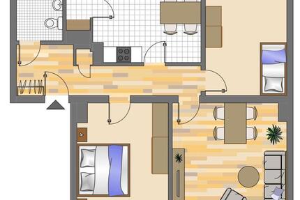 Demnächst frei! 3-Zimmer-Wohnung in Dortmund Gartenstadt