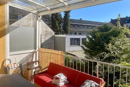 WG-Zimmer am Südpark mit Balkon in moderner 5er-WG - Münster Mitte-Süd