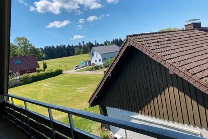 Helle 1 Zimmer DG Wohnung mit Balkon - Bad Herrenalb