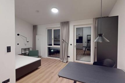 Modernster Wohnkomfort: Ihr neues Single-Apartment mit geschmackvoller Möblierung, EBK und BALKON direkt an der Spree - Berlin Treptow-Köpenick