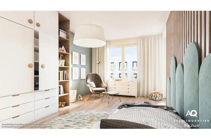 München Trudering 1-Zimmer Wohnung 30 m2 4.OG Neubau Erstbezug 2024 Vermietung