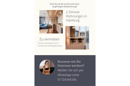 2 Zimmer Wohnung in Hamburg - 1.203,00&nbsp;EUR Kaltmiete, ca.&nbsp; 55,00&nbsp;m&sup2; in Hamburg (PLZ: 22045) Wandsbek