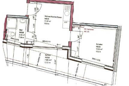 Wohnen auf Zeit in Mannheim 1.250,00 €