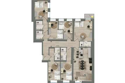 WG-Zimmer in Aachen 1.021,00 € 21 m²