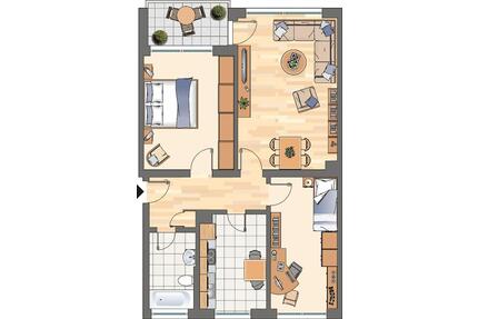 3-Zimmer-Wohnung in Castrop-Rauxel Habinghorst
