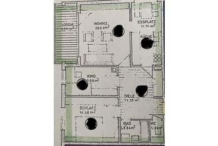Helle 3-Zimmer Wohnung mit Balkon im 6. OG in Baienfurt