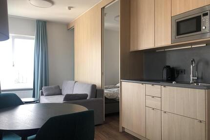 voll möbliertes 1,5 Zimmer Apartment im 10.OG & Fitnessraum - Berlin Mitte
