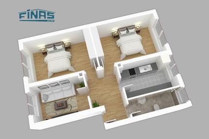 An STUDENTEN - WG-geeignete 3 Zimmer Wohnung nähe Uni Klinik (1034-500504) - Gießen Schlangenzahl