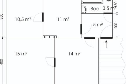 Günstige 3-Raumwohnung in Stützerbach auch als WG geeignet - Ilmenau Frauenwald