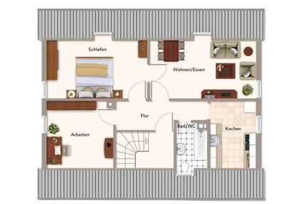 3-Zimmer Dachgeschosswohnung - 1.000,00&nbsp;EUR Kaltmiete, ca.&nbsp; 47,00&nbsp;m&sup2; in Stuttgart (PLZ: 70565) Vaihingen
