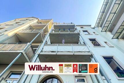 Helle geräumige 4 Zimmer Wohnung | Balkon | Einbauküche | Tageslichtbad | WG-geeignet - Leipzig Altwest