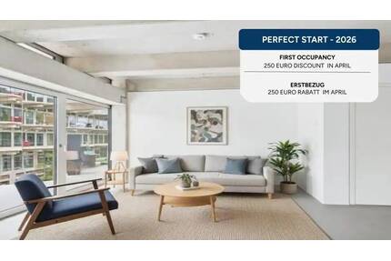 Mietrabatt - Erstbezug: 2-Zimmer Wohnung mit EBK & Balkon, 5 Min. zur U5 - Berlin Kaulsdorf