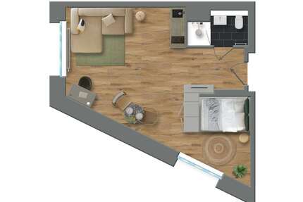 Wohnen auf Zeit in Münster 1.609,00 €