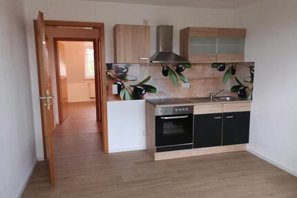 Renovierte 2-Zimmer Wohnung mit Einbauküche, Garage - Ebersbach-Musbach