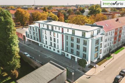 3-Raum-Wohnung mit Tageslichtbad, Wanne & Dusche, Aufzug, Fußbodenheizung, Balkon & großer Terrasse - Magdeburg Neue Neustadt