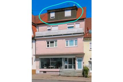 Helle 1 Zimmer Dachgeschosswohnung zu vermieten in Winterlingen