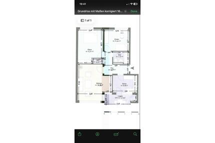 Kernsaniert 3er WG in Huchting - 350,00&nbsp;EUR Kaltmiete, ca.&nbsp; 75,00&nbsp;m&sup2; in Stuhr (PLZ: 28816)