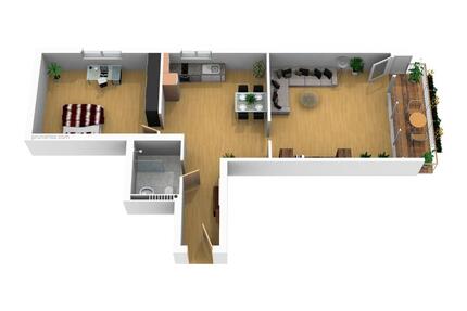 Erstbezug nach Kernsanierung zentrale 2,5 Zimmer Wohnung - Oldenburg Bürgeresch
