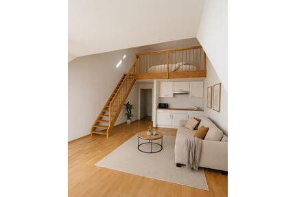 helle Maisonette 2-Zimmer Wohnung mit Balkon 29m² Kiel Kronshagen Nähe CAU Universität