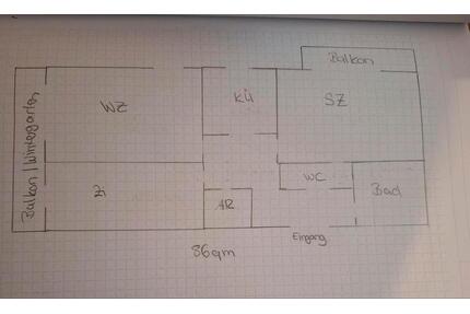 3 Zimmer Wohnung nach Sanierung zu vermieten - Bayreuth City