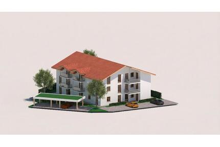 3 Zimmer Wohnung mit Balkon, Erstbezug, 84524 Neuötting, top Lage