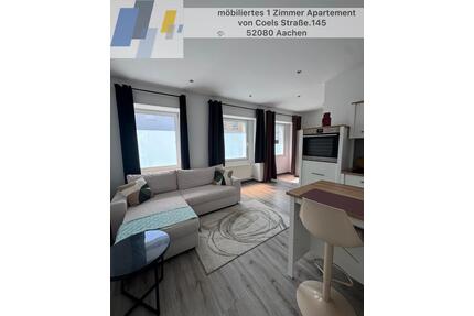 möbiliertes 1 Zimmer Apartement - Aachen Eilendorf