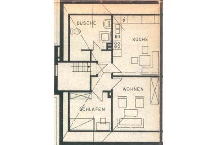 Dachgeschosswohnung im Herzen Rhedes mit Spitzboden (WG-geeignet)