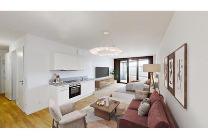 Space to Breathe – Großzügiges 1-Zimmer-Apartment mit Loggia und Hauptstadtblick - Berlin Mitte