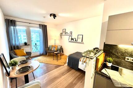 Komplett möblierte und stilvoll eingerichtete 1- Zimmer Wohnung - Karlsruhe Südstadt