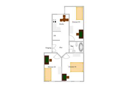 WG-Zimmer in Berlin 425,00 € 18 m²