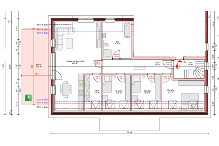 4,5 Zimmer Wohnung mit Balkon in Havekost - Ganderkesee