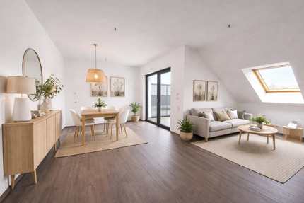 Betreutes Wohnen Portitz - Dachgeschoss mit Loggia - 2 Zimmer zum Wohlfühlen - Leipzig Nordost