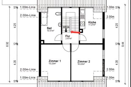 Schöne und Renovierte 2 Zimmer Wohnung vom Eigentümer - Ober-Ramstadt